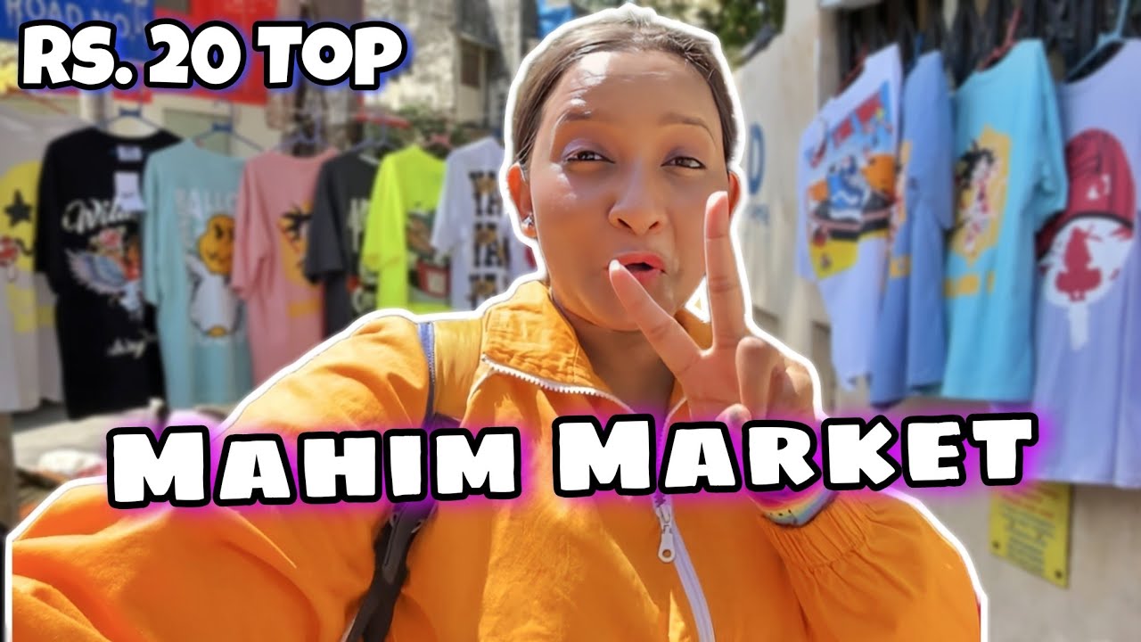 Mahim Market Se ₹20 ka Top 😱 Mahim Church Mummy Papa Ke Sath | The Zingaat Girl Vlogs