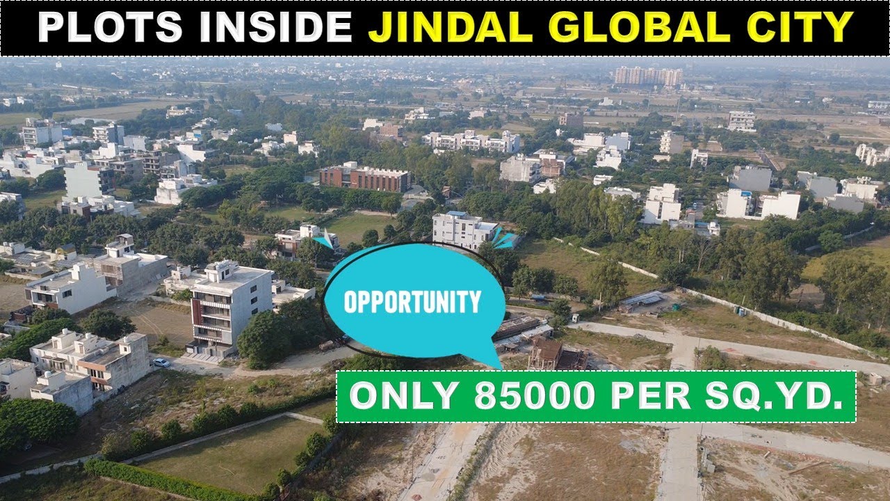 AFFORDABLE PLOTS NEAR JINDAL GLOBAL CITY SONIPAT | PREMIUM LOCATION – LOW BUDGET | PAPA PROPERTY
