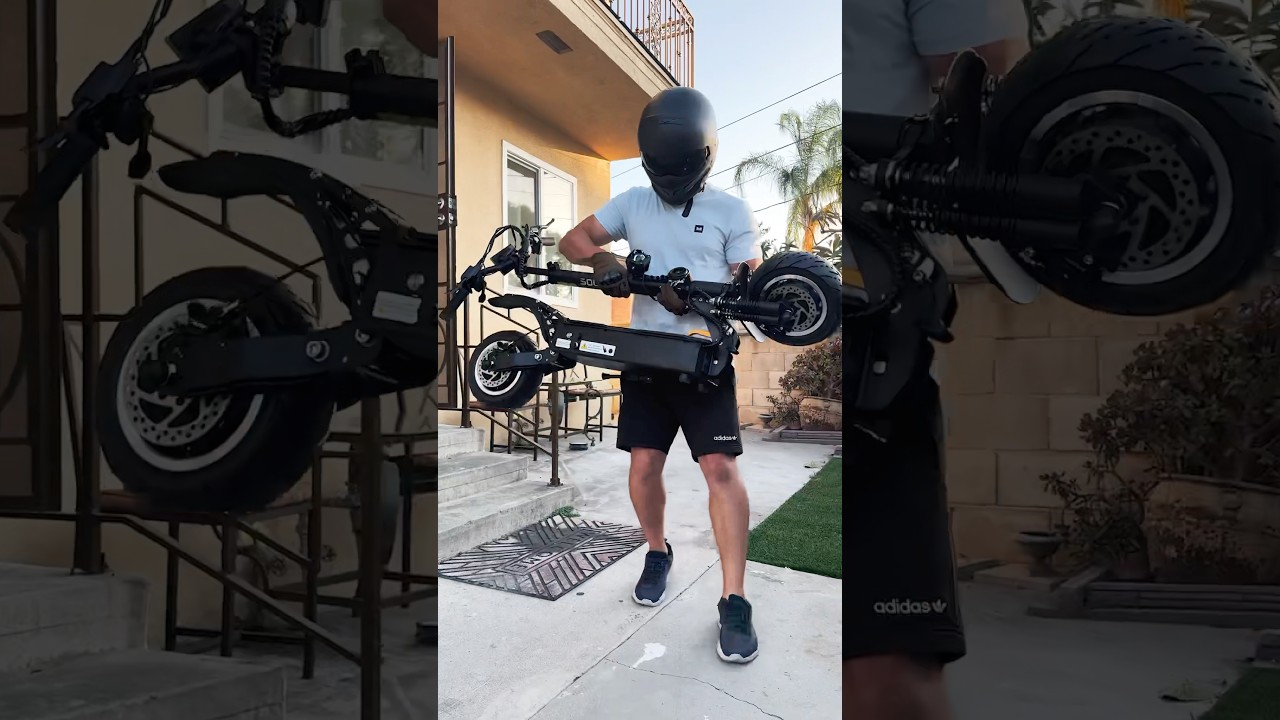Ultra Portable 55mph E-Scooter! 🛴⚡️