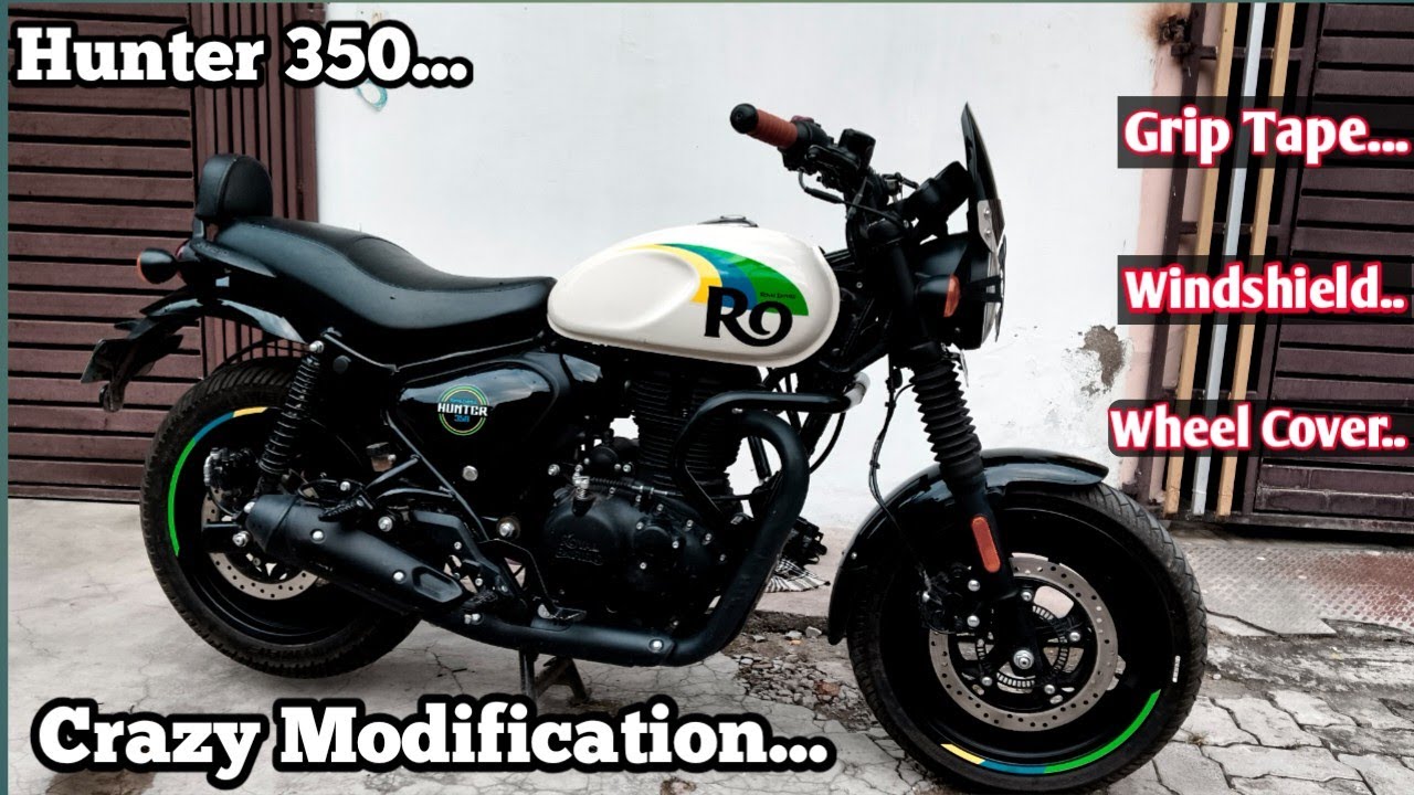 Hunter 350 Crazy Modification l Cheap Accessories l After Market Modification l Blogger Pawan up
