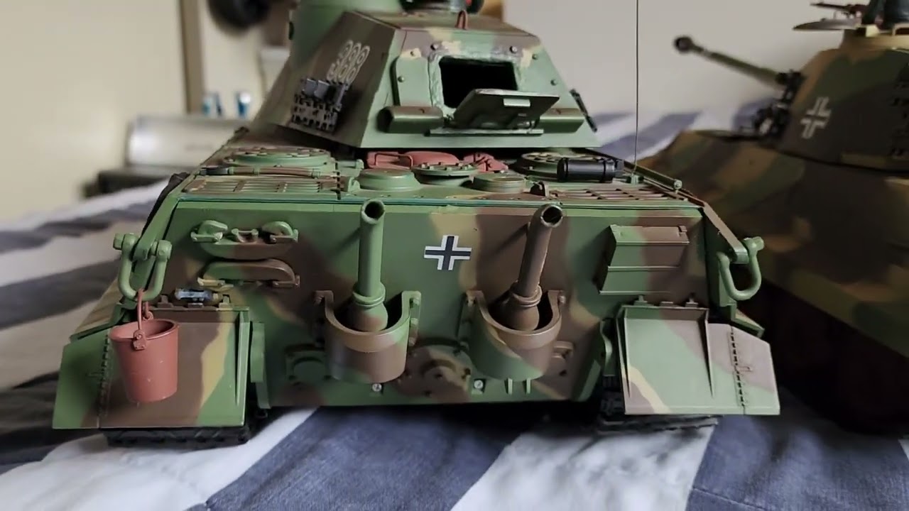 part 2   King Tigers and Tiger 1 blue convoy light