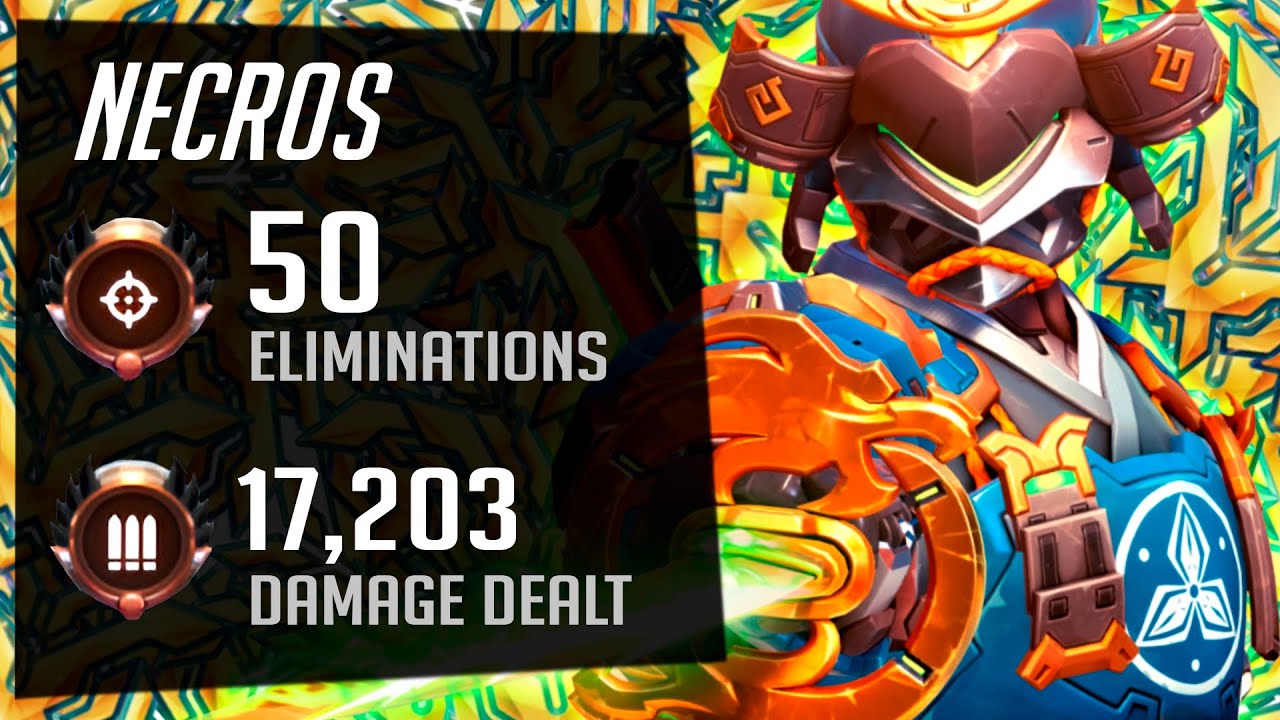 NECROS INSAGE GENJI - 50 ELIMS! POTG! OVERWATCH 2 TOP 500 SEASON 8