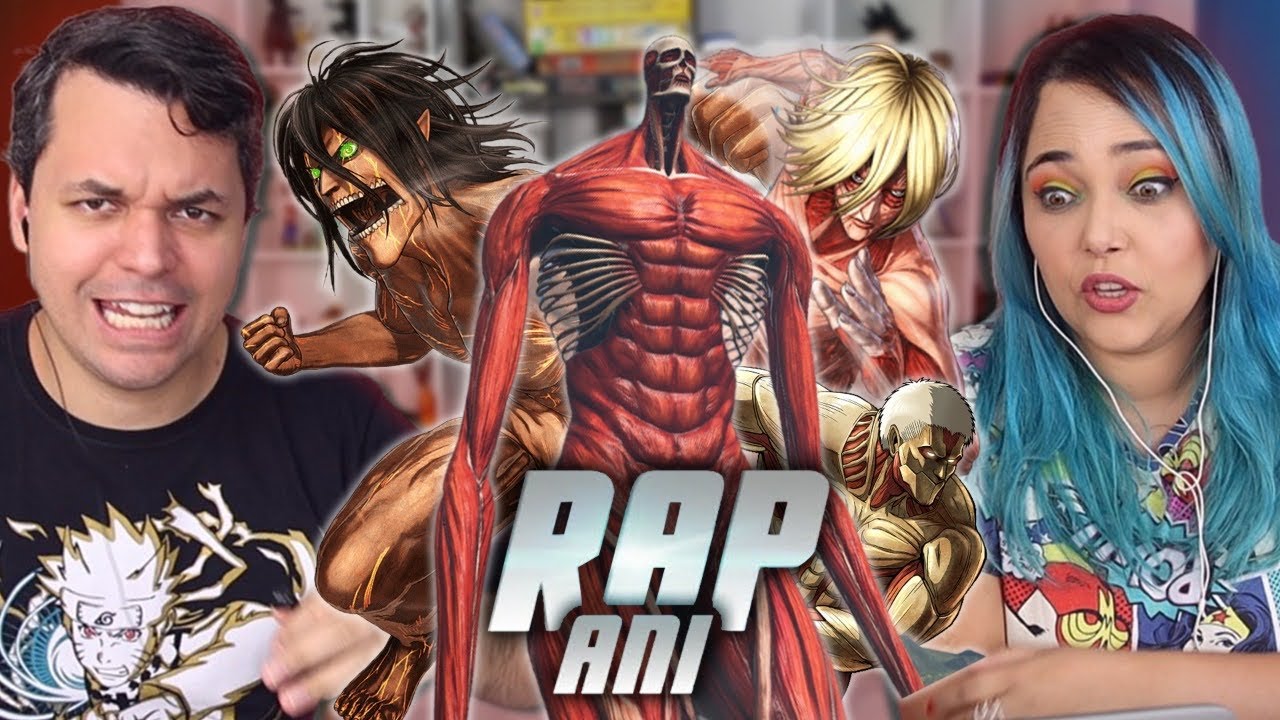 REACT Rap dos 9 Titãs Primordiais 『 Shingeki no Kyojin 』| ESPECIAL 200K (AniRap)