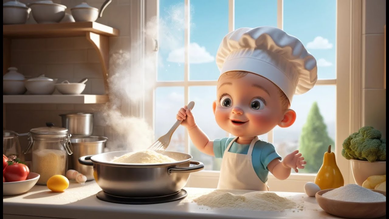 Toca Life Baby Chef Burned the Pancake | Kids Songs & Nursery Rhymes