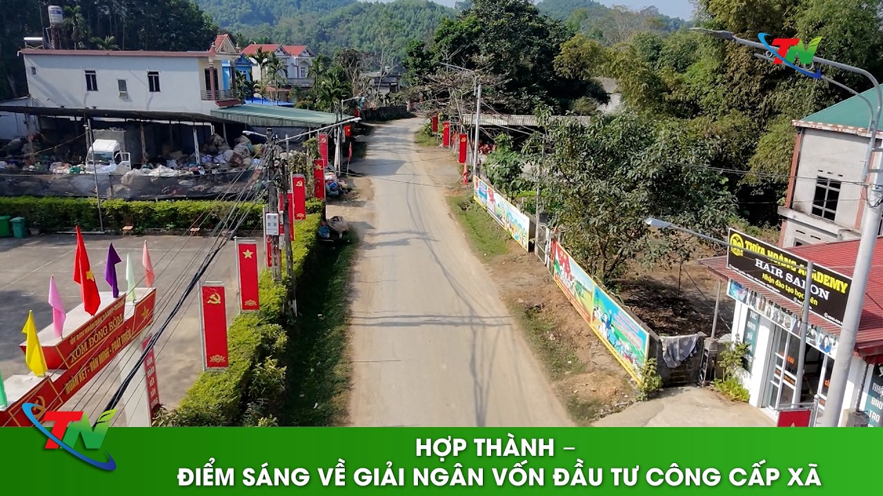 Hợp Thành – điểm sáng về giải ngân vốn đầu tư công cấp xã