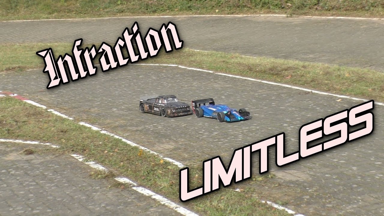 Arrma Infraction & Limitless auf Strecke 4s & 6s [German]