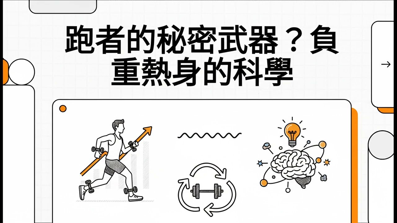 跑者的秘密武器？負重熱身的科學