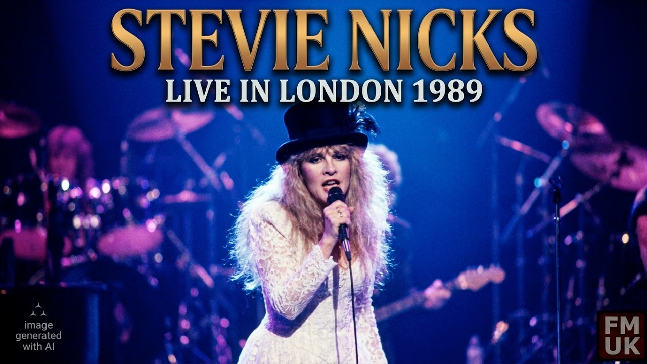 Stevie Nicks live in London, England 11-27-1989