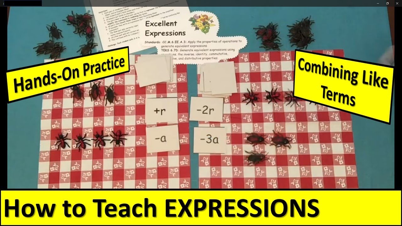 How to Teach Expressions, Hands-On Practice