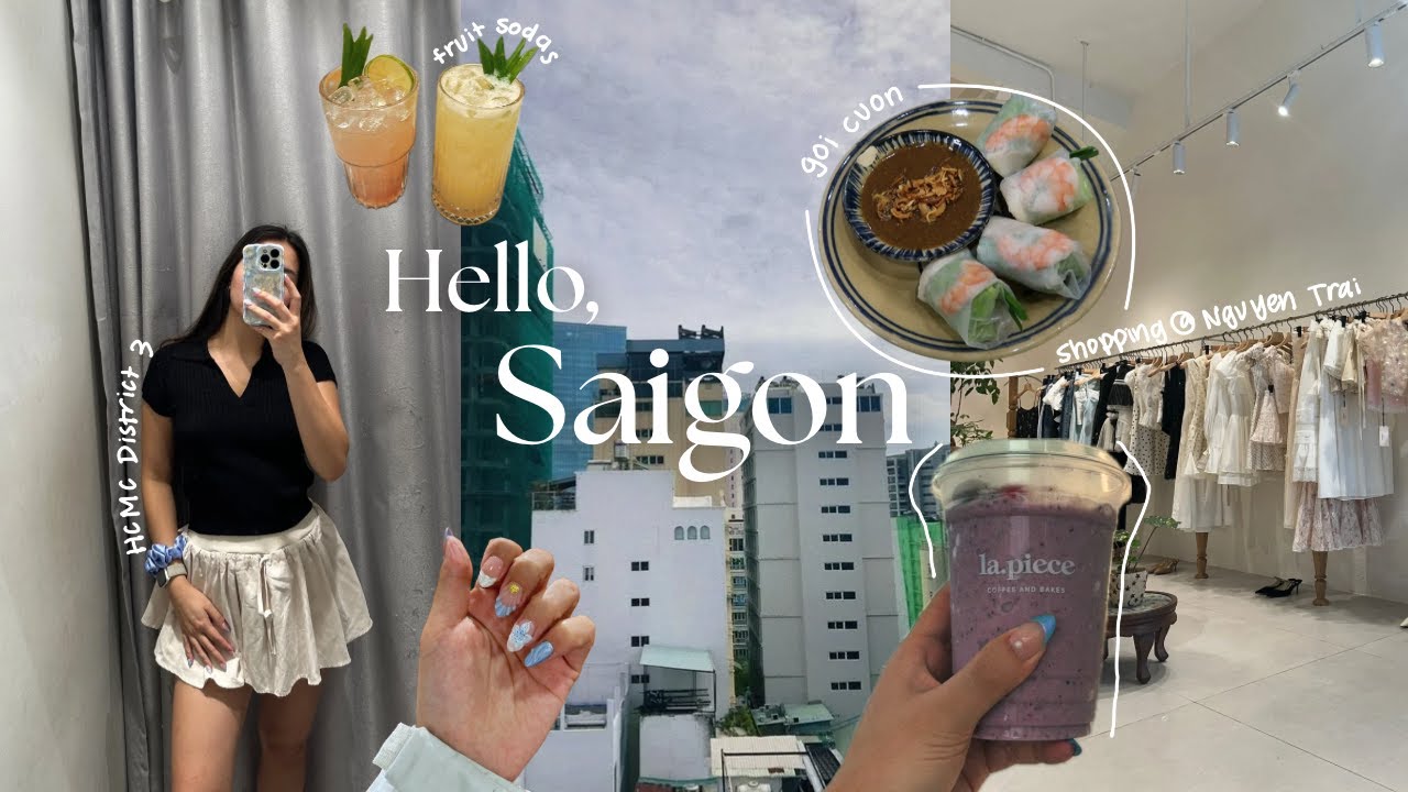 food in Saigon 🇻🇳 best places to eat in Ho Chi Minh and shopping in Nguyen Trai