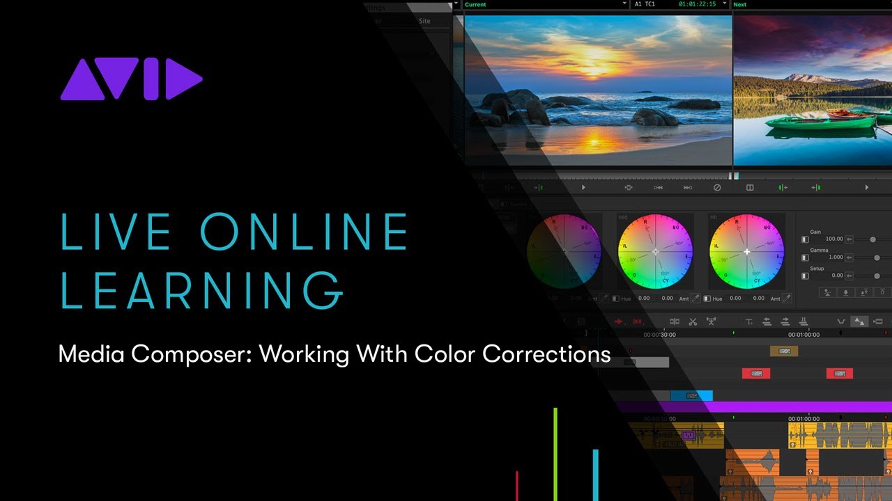 Avid Online Learning — Media Composer: Working with Color Corrections