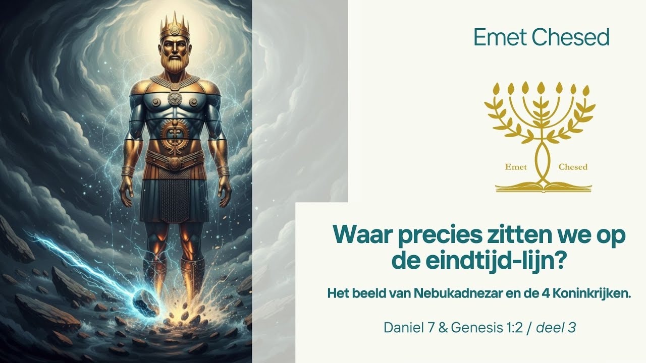 Waar precies zitten we op de eindtijd-lijn? Het beeld van Nebukadnezar en de 4 koninkrijken. Deel 3
