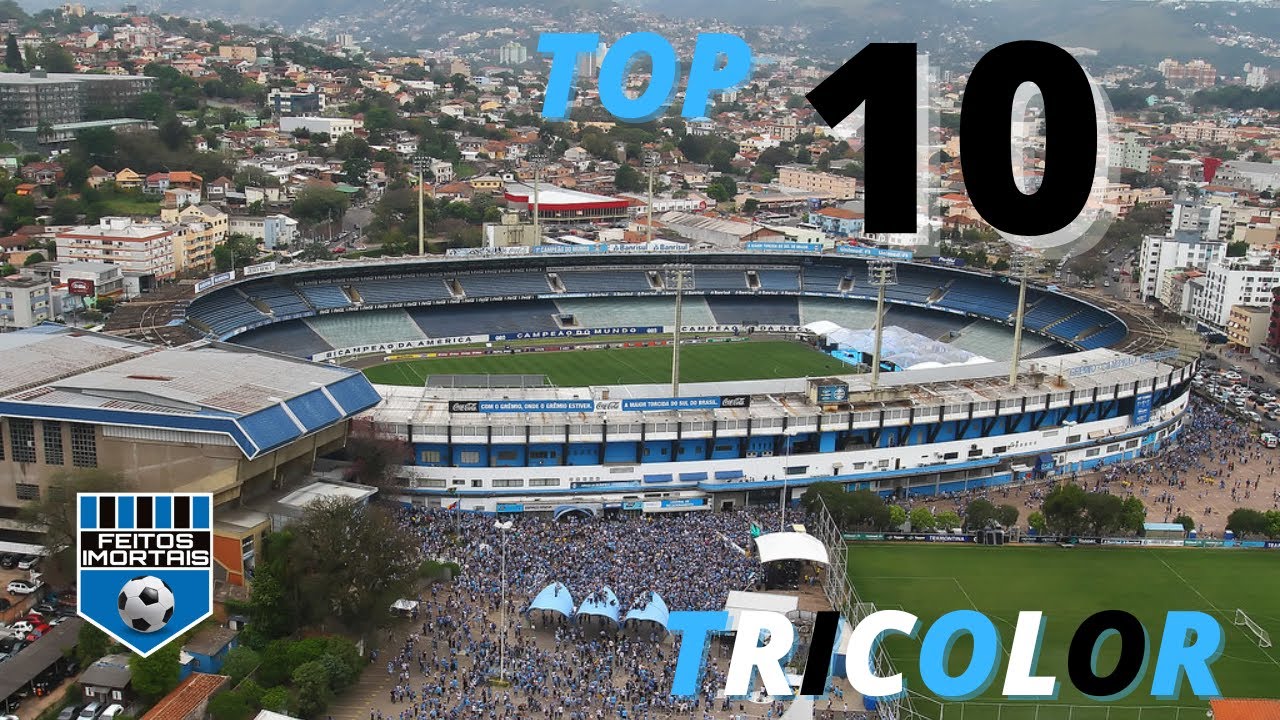 Os 10 MAIORES GOLS da história do Olímpico Monumental | Top Tricolor #28