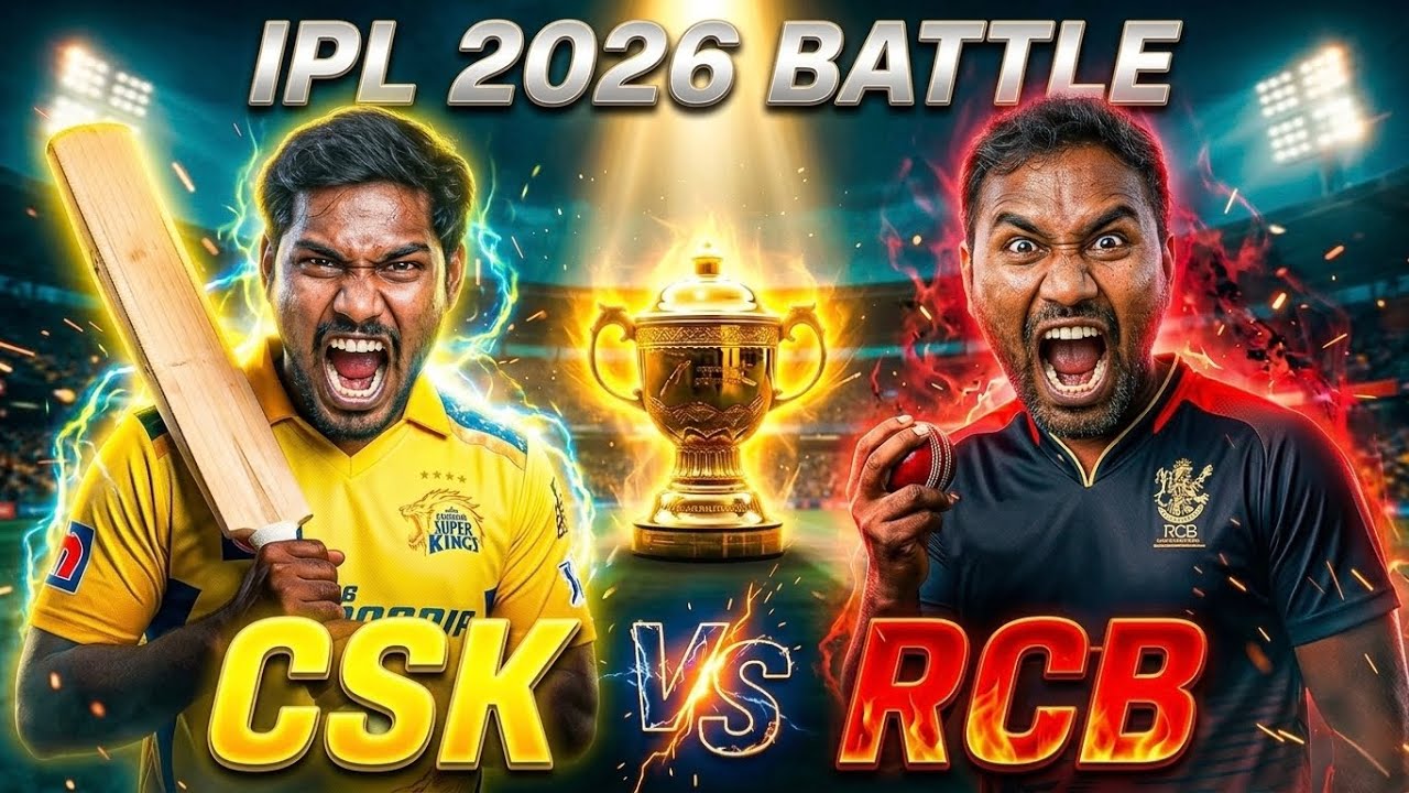 CSK vs RCB IPL Battle 2026