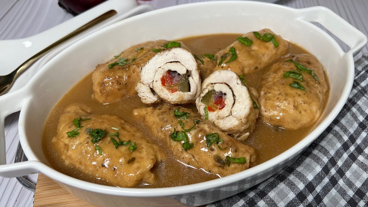 Roladki z kurczaka w sosie - Szybki obiad #instantpot #szybkowar