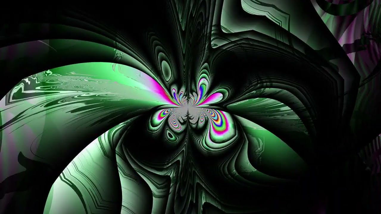 Abstract video synthesis loop 4K 60fps 180secs E9zG 053