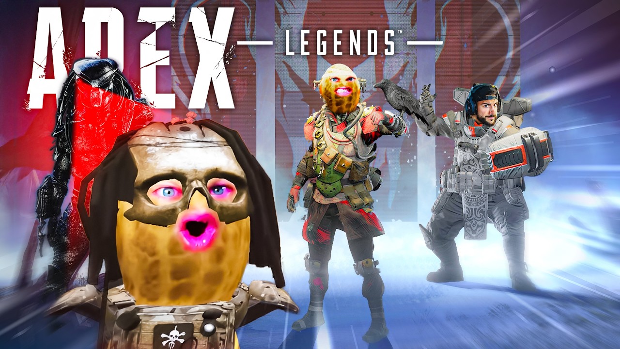 TheBurntPeanut Turns Into a Predator After NickMercs Roasts Him | Apex Legends
