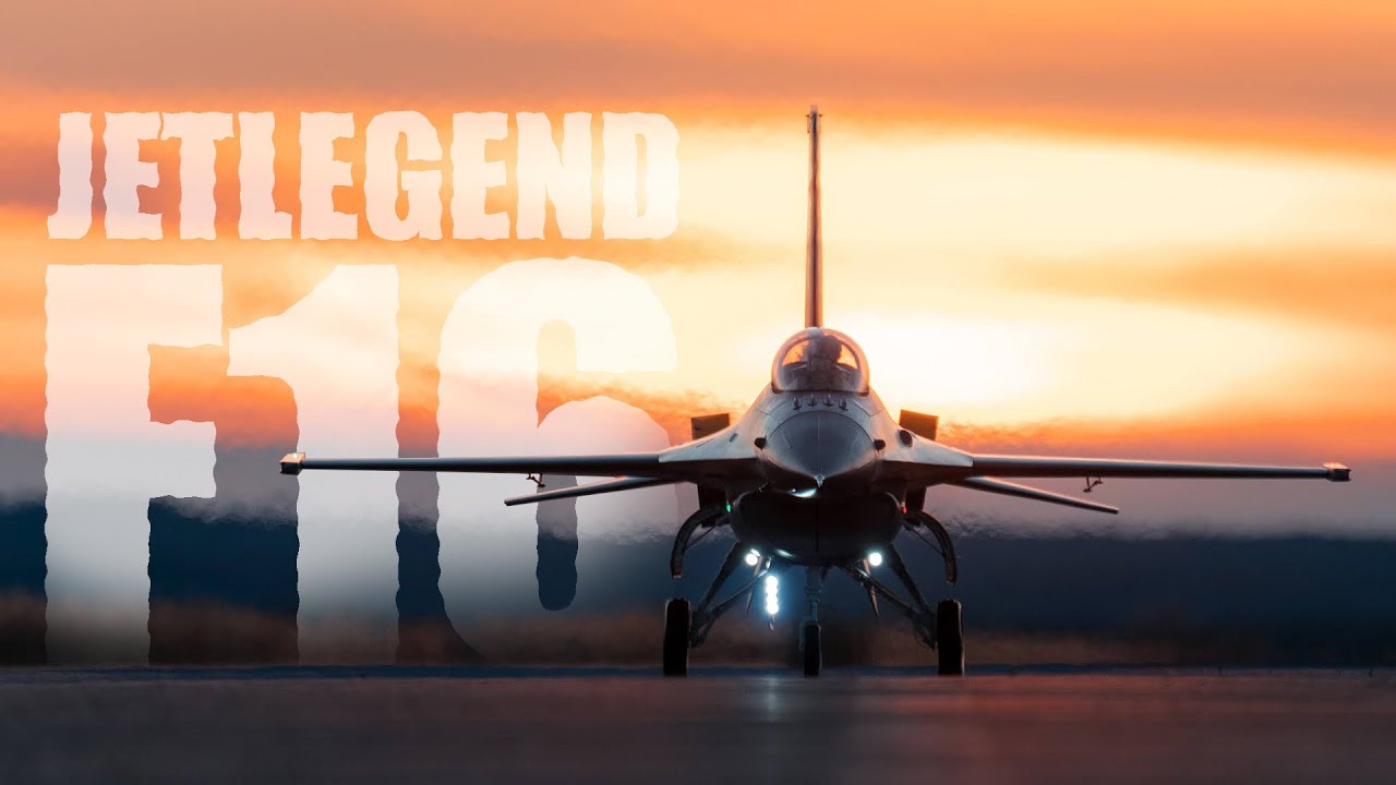 1/5 Scale Jet Legend F-16 Demo Flight