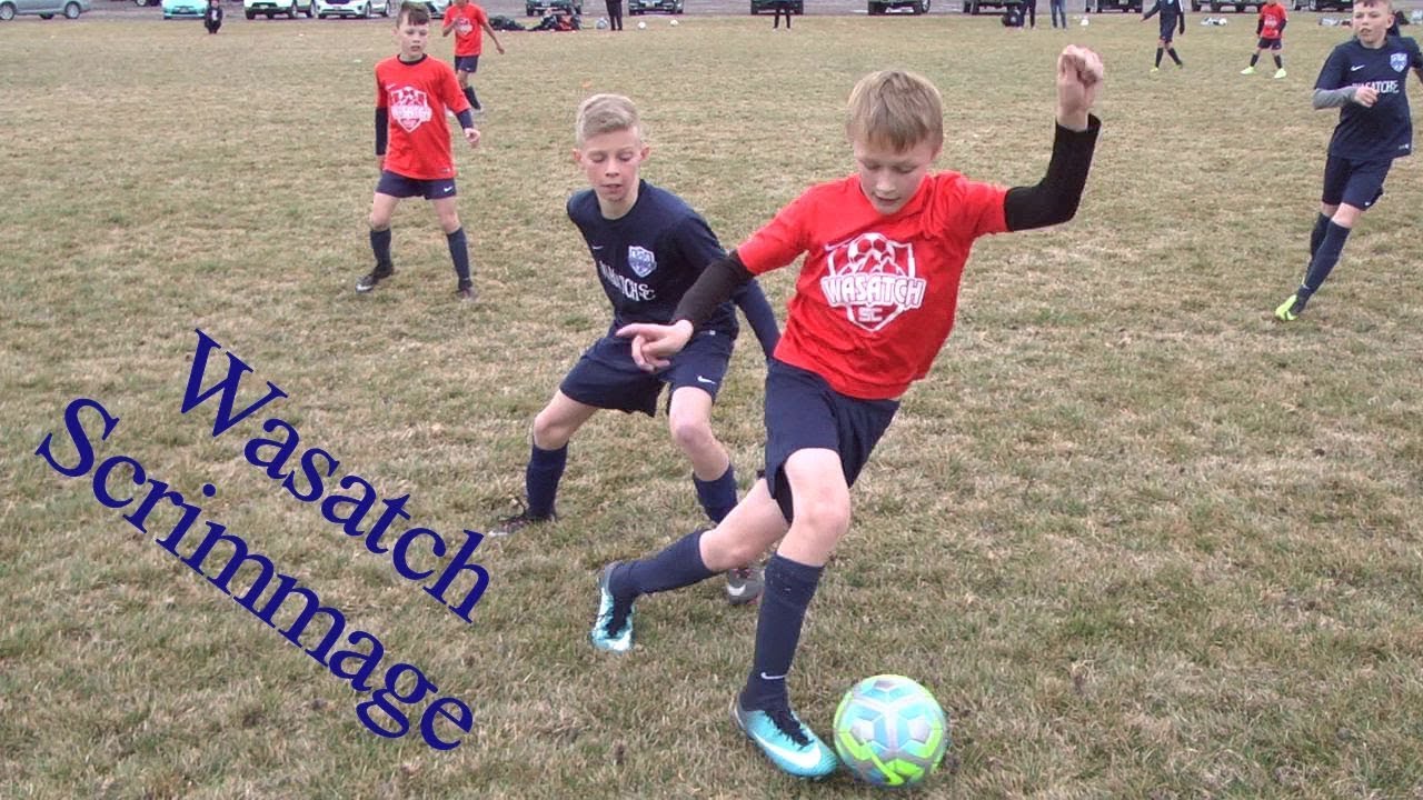 Wasatch JS vs Wasatch SD - U11/U12 scrimmage soccer