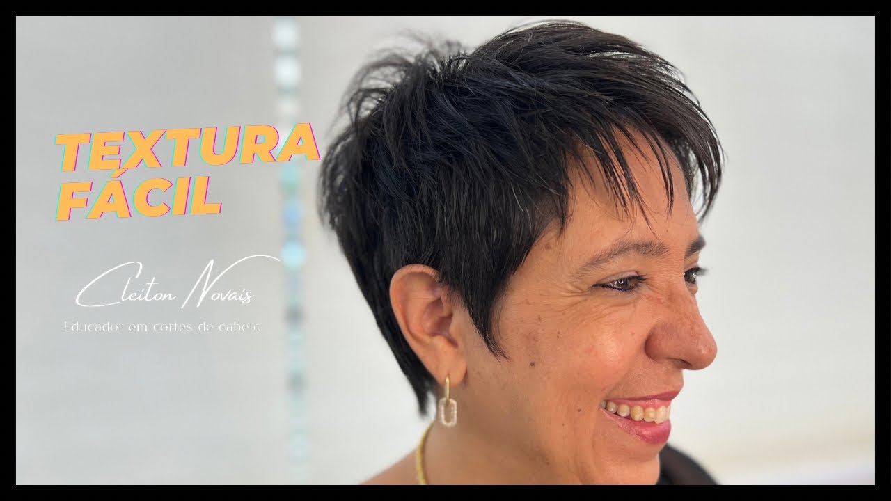 Dica fácil para texturizar cabelo no fim do corte