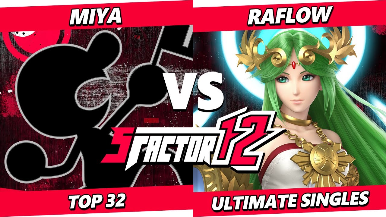 S Factor 12 - Miya (Game & Watch) Vs. Raflow (Palutena) Smash Ultimate - SSBU