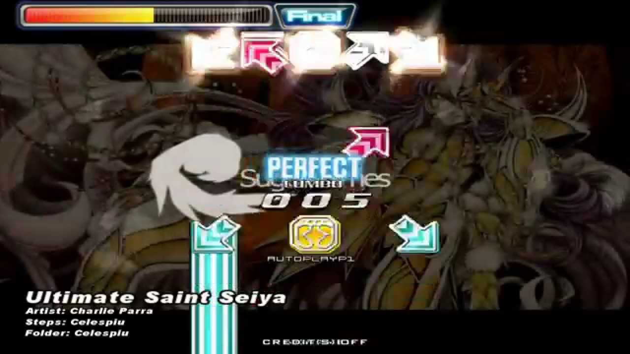 Pump It Up Fiesta Ex - Saint Seiya Pegasus Guitar Fantasy - New Single 19 - StepEdit Celespiu
