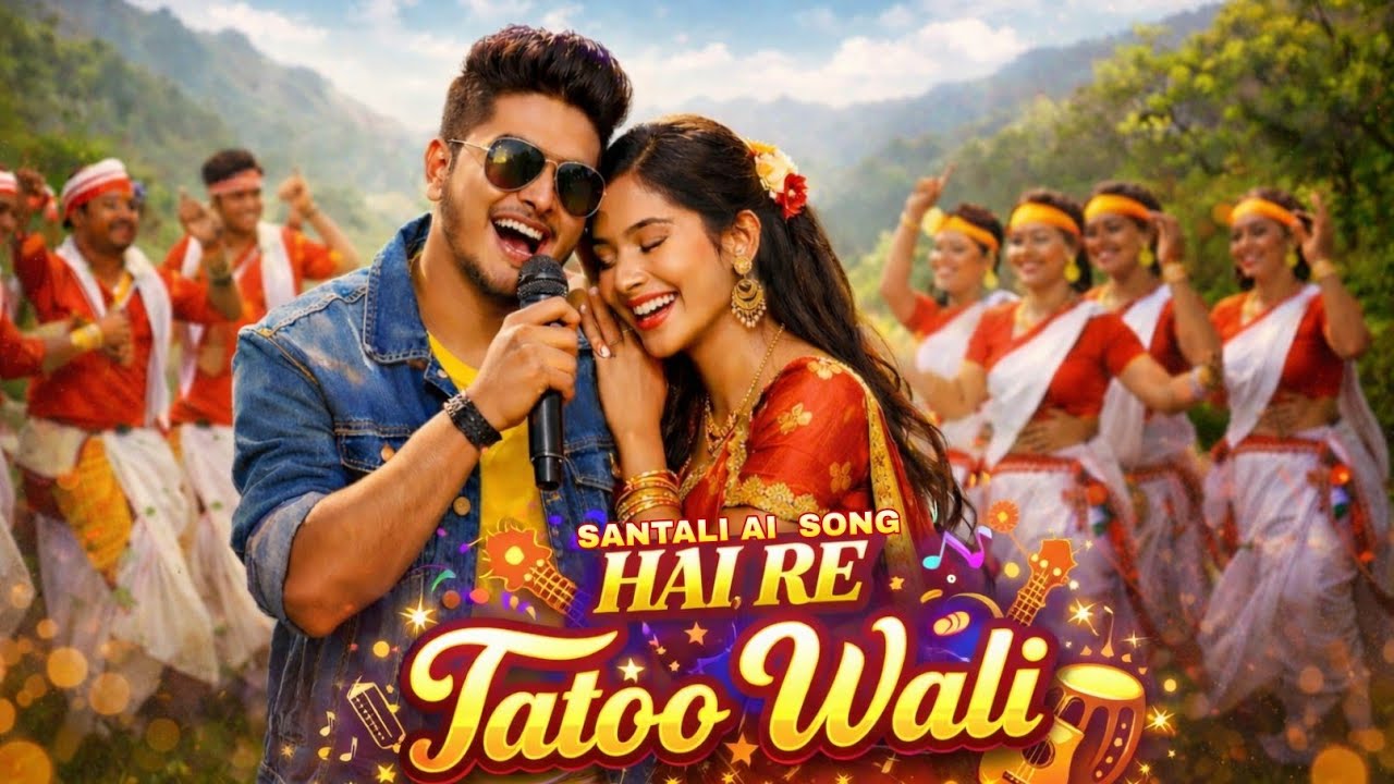 Hai Re Tatoo Wali | Santali AI Dance Song | New Santali Video Song 