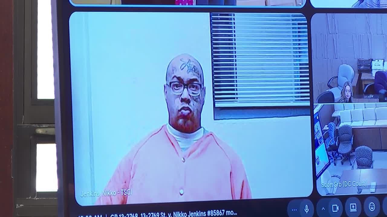 Court video: Omaha spree killer Nikko Jenkins moves to dismiss post-conviction relief case