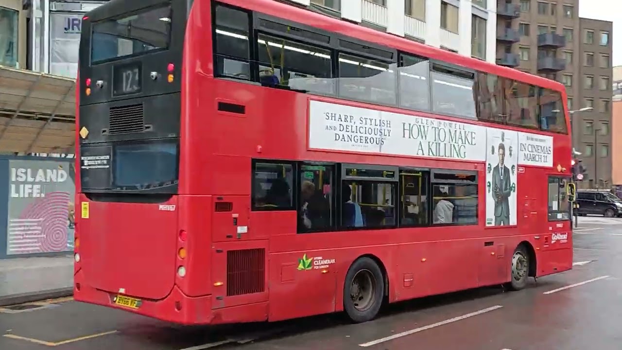 (First Day) Go Ahead London MHV67 BV66VFZ Route 123 at Tottenham Hale Bus Station - 28/02/2026