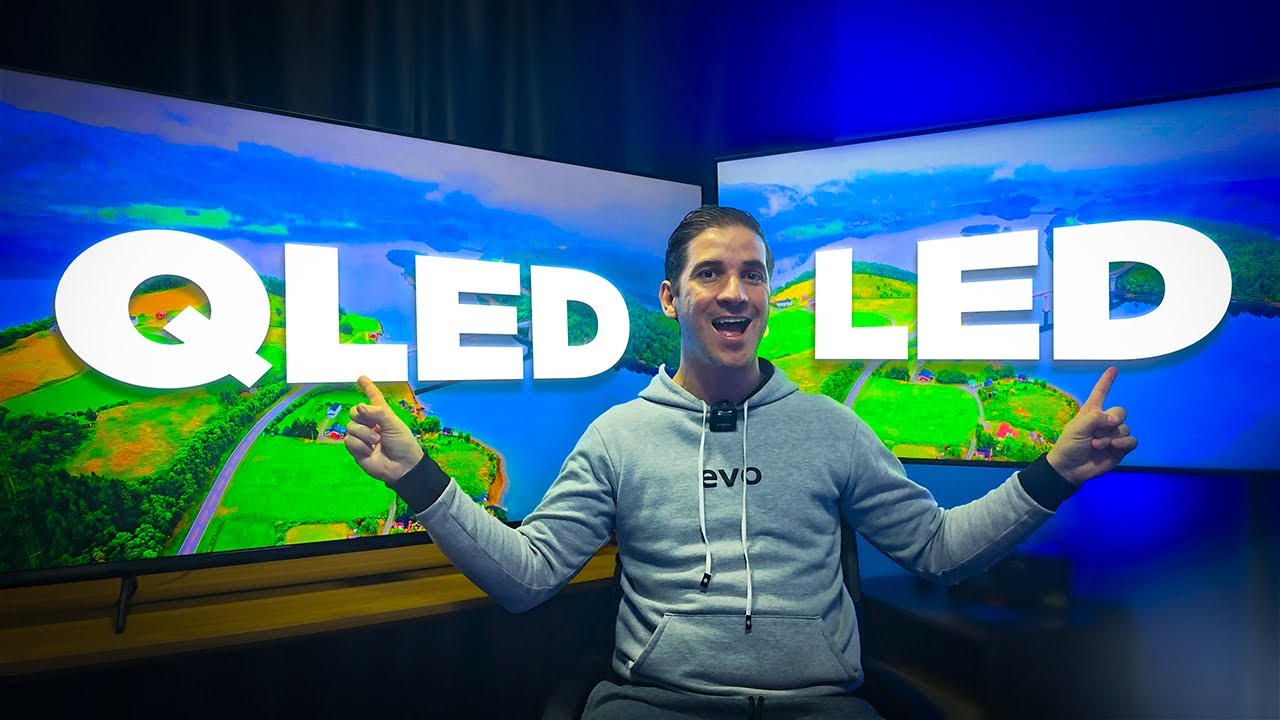 QLED faz DIFERENÇA em uma TV? Teste Completo e Comparativo