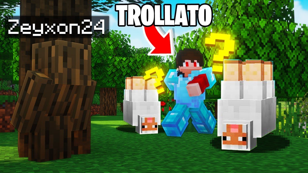 MI SONO INFILTRATO di NASCOSTO NEL MONDO DEL MIO AMICO per TROLLARLO in MINECRAFT