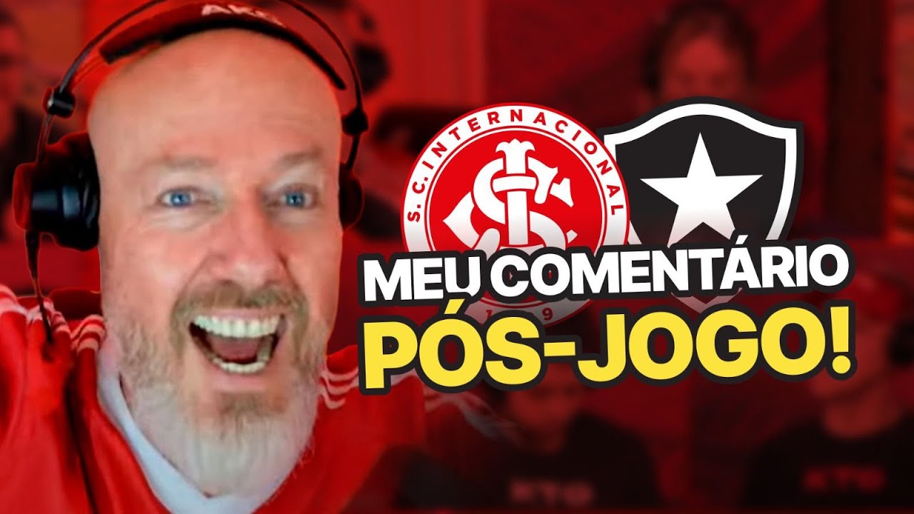 O NOVO INTER &Eacute; DEMAIS! | COMENT&Aacute;RIO DE FABIANO BALDASSO | INTERNACIONAL 2 x 0 BOTAFOGO