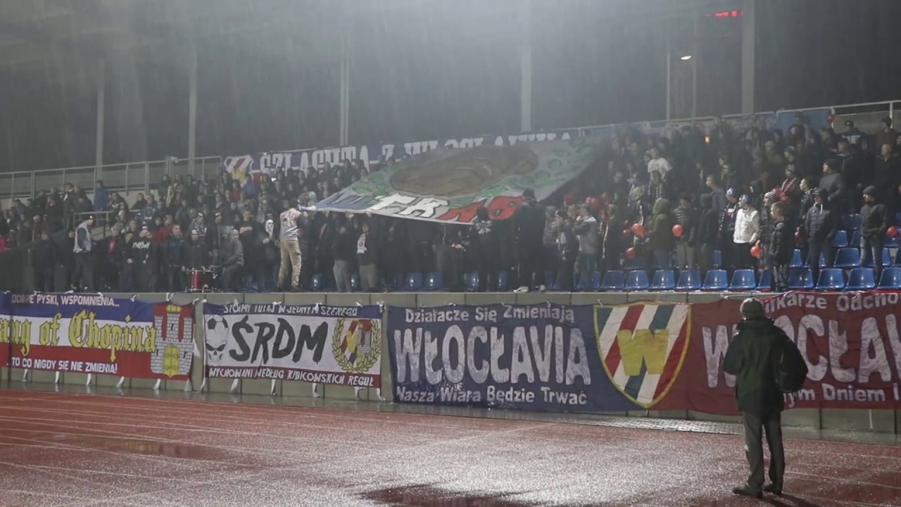 Kibice Włocłavii przemaszerowali ulicami Włocławka