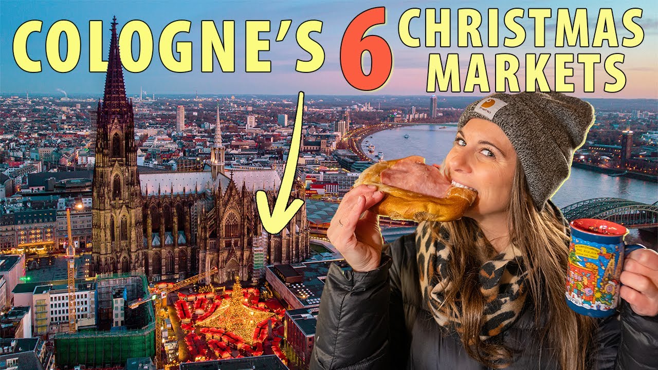 Christmas Market Food Tour in Cologne / Köln Germany - All 6 Christmas Markets!