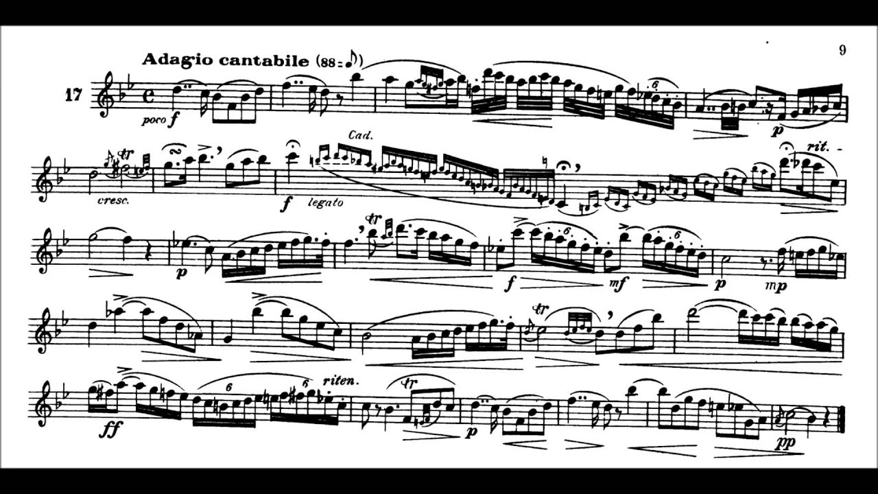 2022-2023 TMEA All-State Saxophone Etude #2 Adagio Cantabile (Ferling #17)