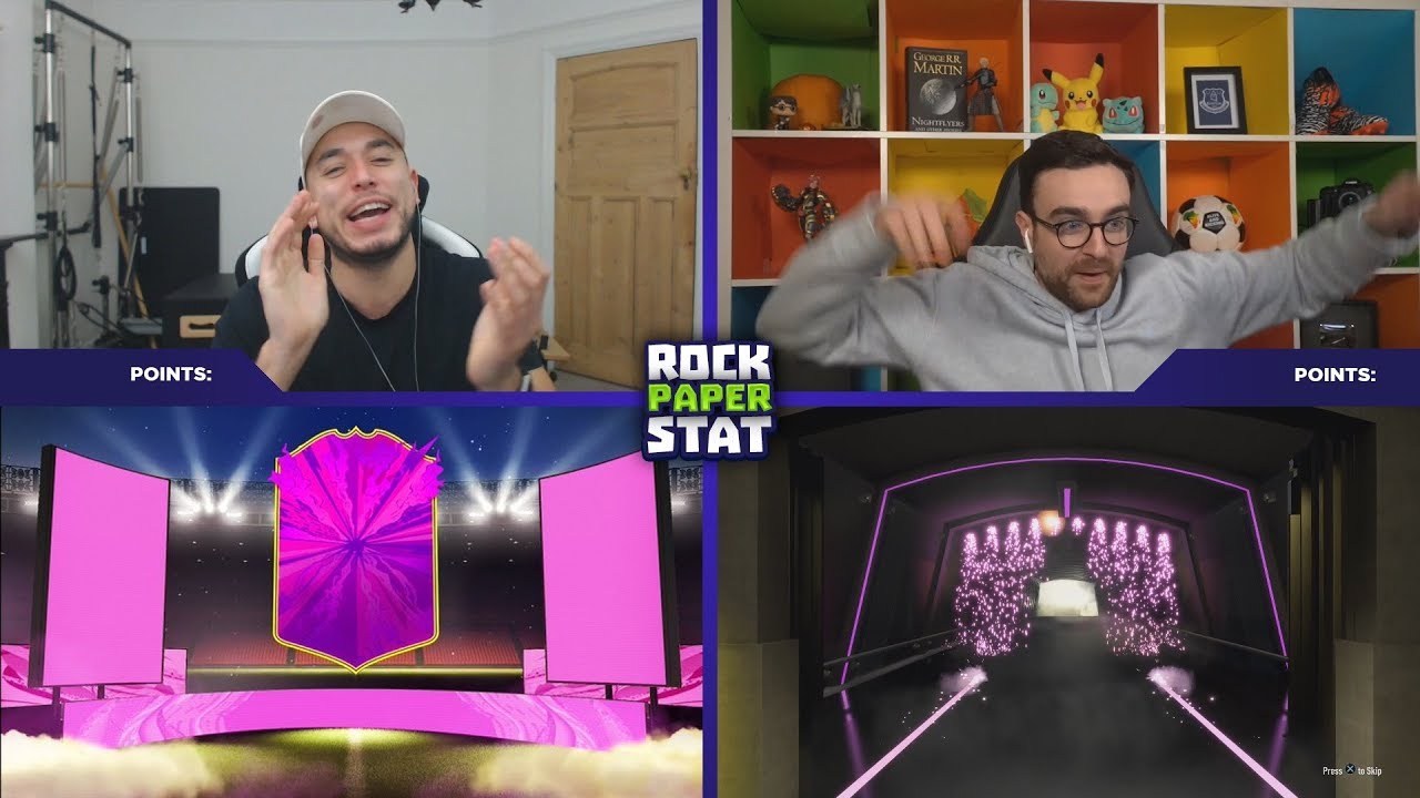 WE FINALLY PACKED A FUTURE STAR 😱 CRAZY ROCK PAPER STAT vs AJ3 (FUTURE STARS PACK)