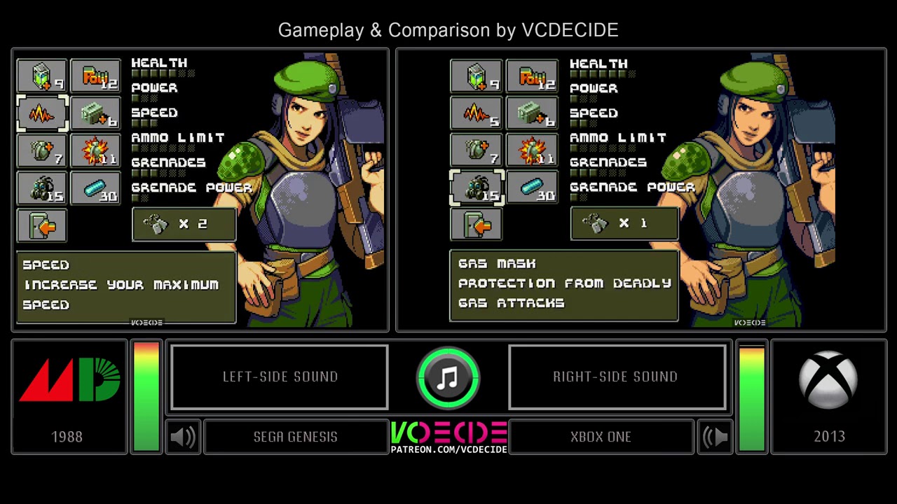 Sega Genesis vs Xbox One (Xeno Crisis) Graphics Comparison