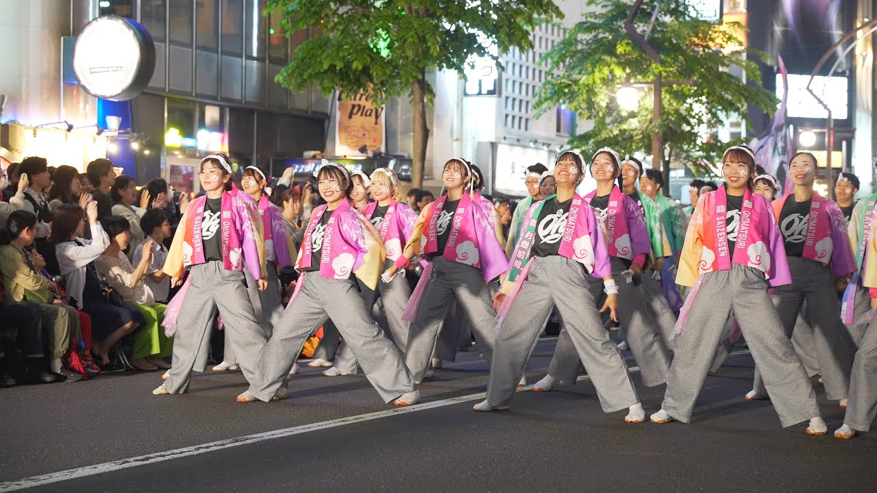 [4K] ど感動　YOSAKOIソーラン祭り 2025 金曜日 FUNKY!すすきの会場