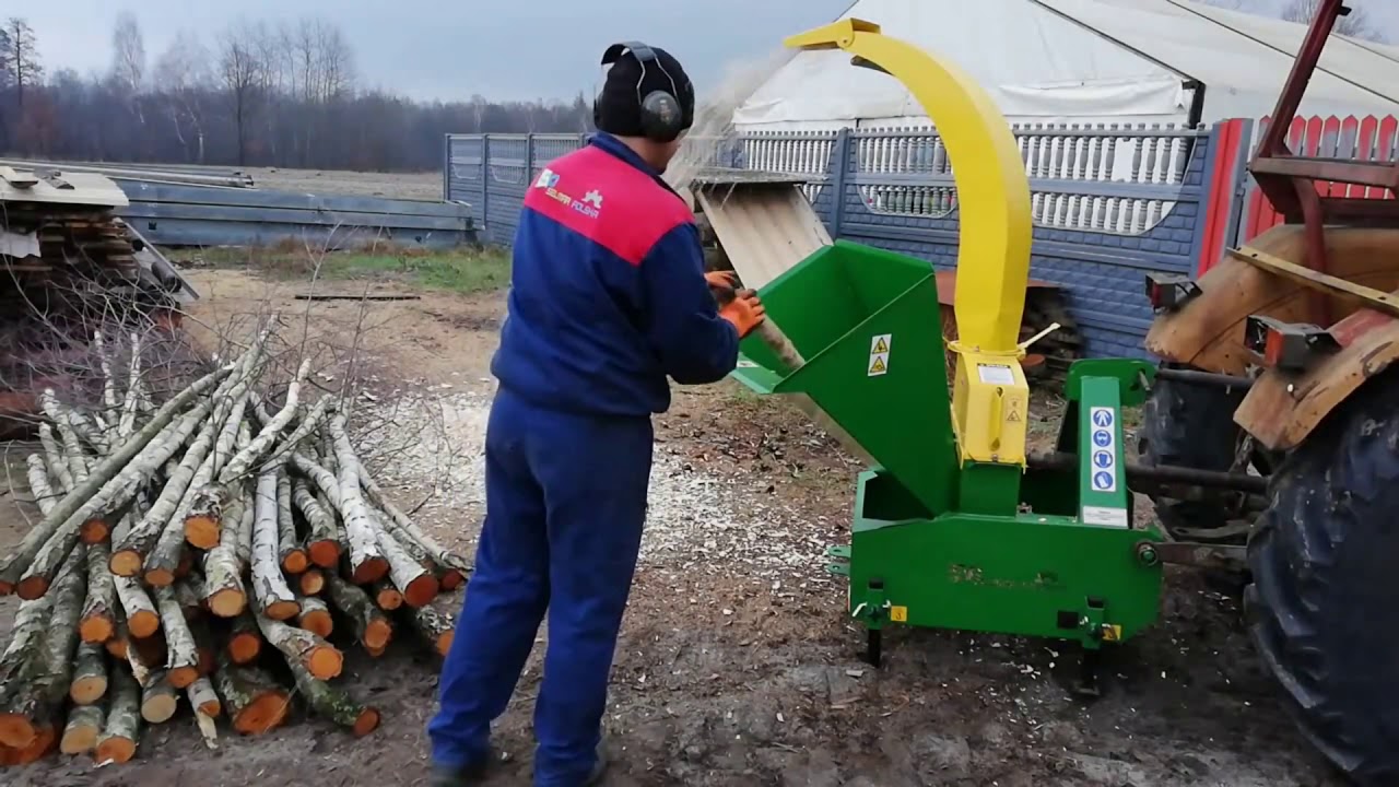 Rębak tarczowy R 17, Wood chipper , Tocător de crengi