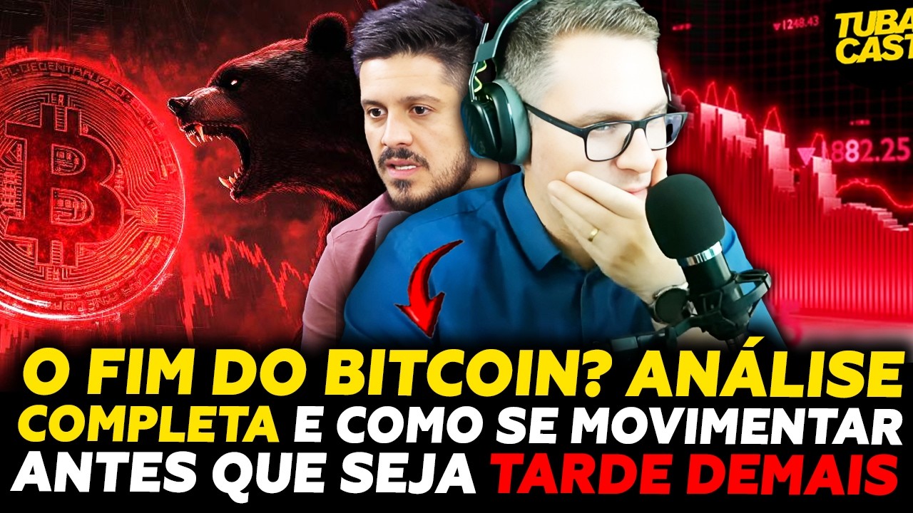 BITCOIN: CHEGOU AO FIM? ANÁLISE COMPLETA! Com João Campos Cripto