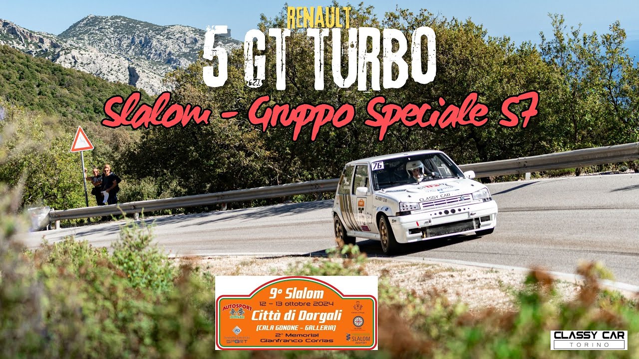 Paolo Vinciguerra - Renault 5GT Turbo S7 - 9° Ed. Slalom Città di Dorgali -