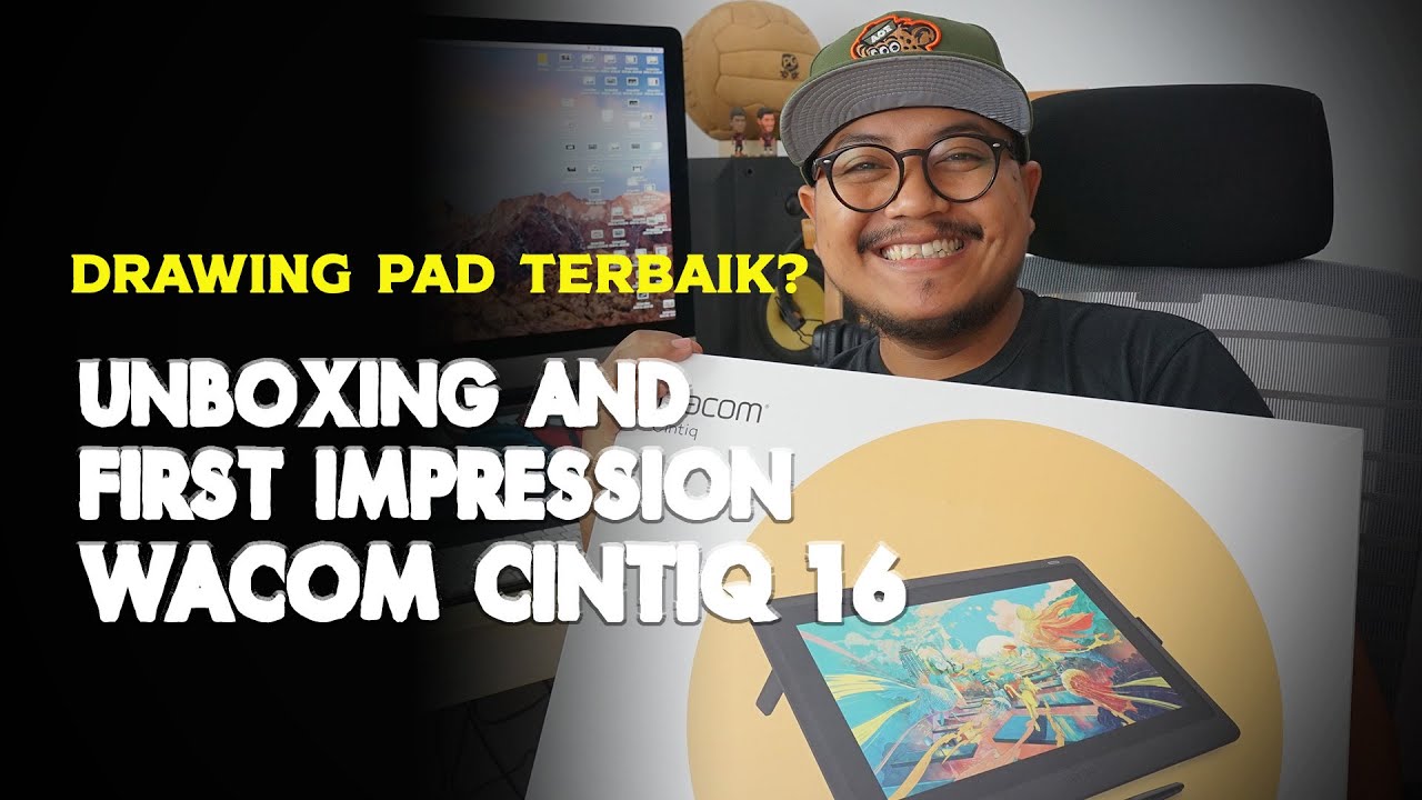 Unboxing wacom cintiq 16