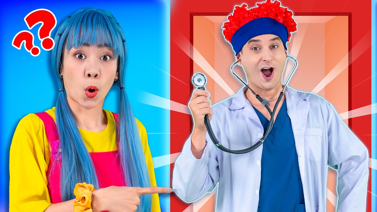 Box of Jobs Challenge 📦 | Doctor or Not? 😲 Funny Kids Songs & Nursery Rhymes