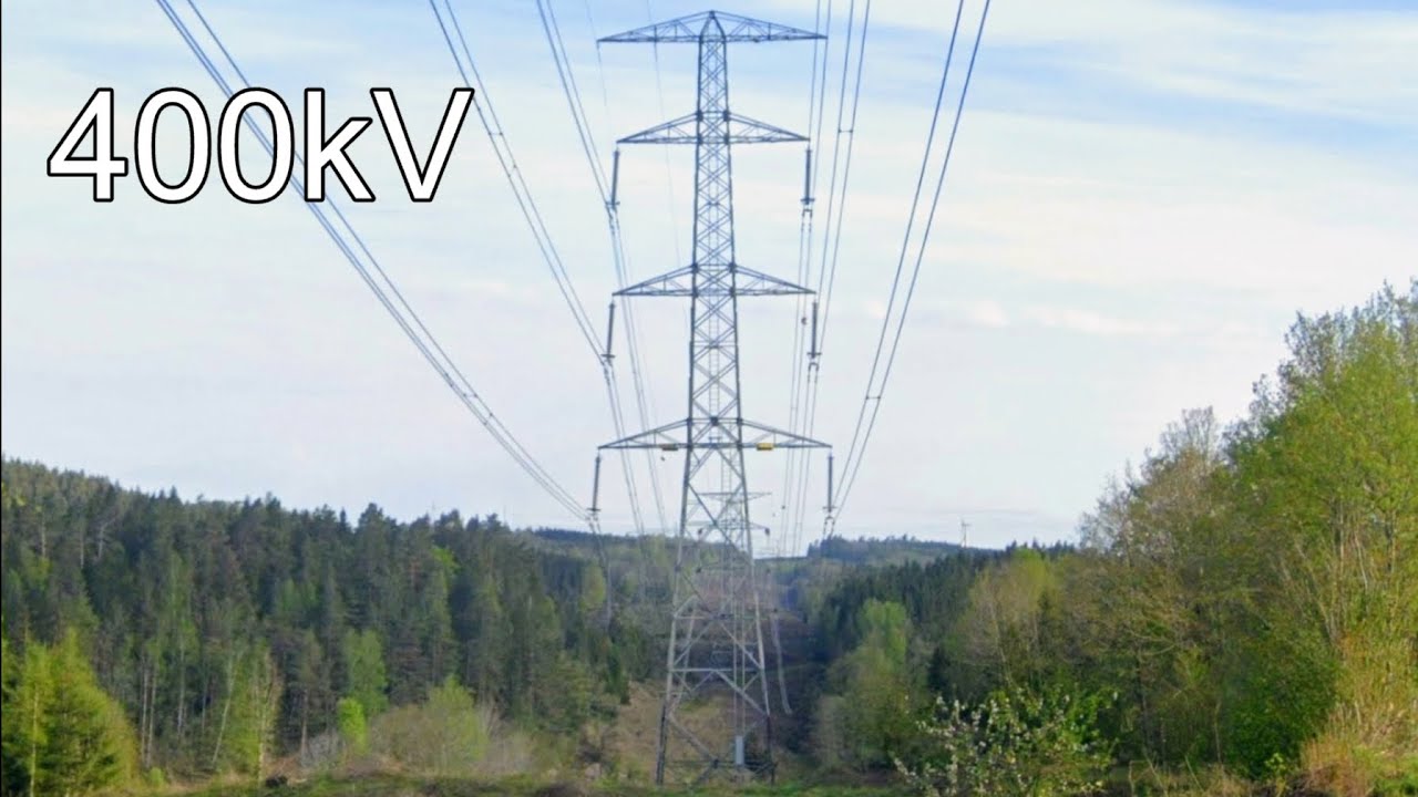 400kV double-circuit transmission lines in Sweden 🇸🇪