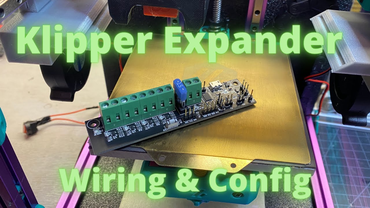 Установка, подключение и настройка Klipper Expander