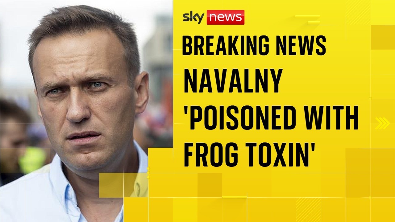 Alexei Navalny died after being poisoned with dart frog toxin, UK and allies claim