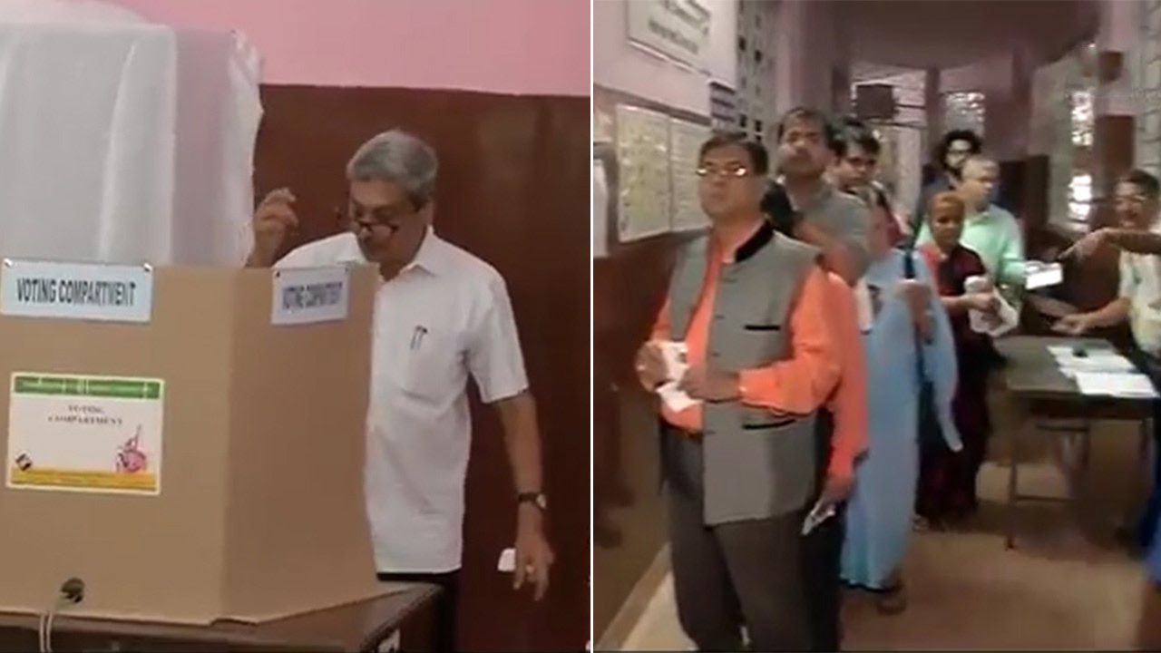 Goa Elections: Polling begins, Manohar Parrikar casts his vote