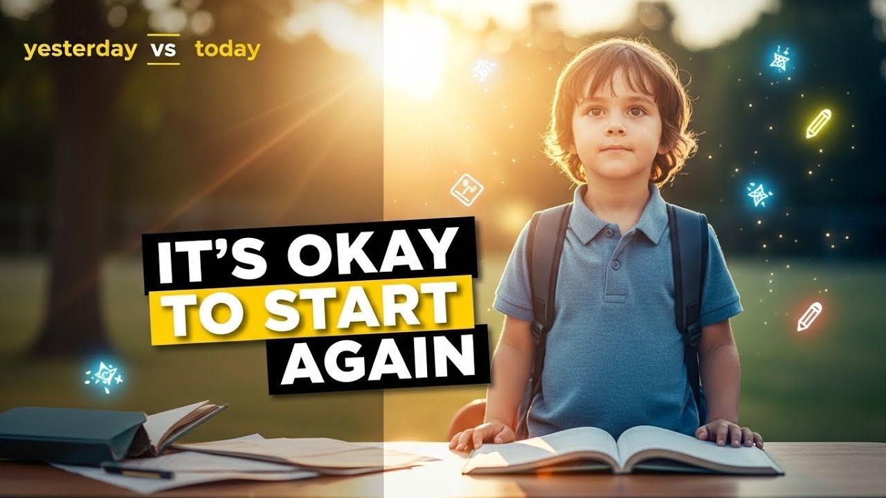 It’s Okay to Start Again | Failed Motivation