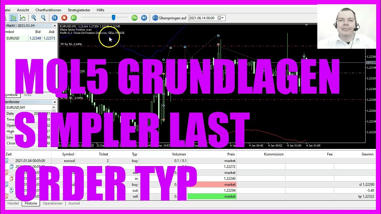 MQL5 TUTORIAL GRUNDLAGEN - 118 SIMPLER LAST ORDER TYP