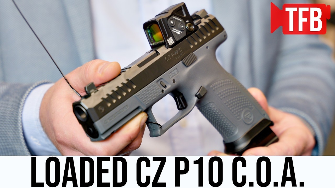 CZ Drops a LOADED New P-10 C: Ported, COA, Aluminum Everything